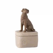 Willow Tree - Love My Dog Dark Box (28177). RESTLAGER!