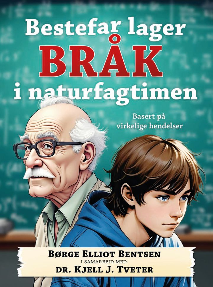 Bestefar lager bråk i naturfagtimen