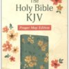 KJV - Holy Bible Prayer Map Edition, Green with flowers