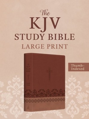 KJV - Study Bible, Large Print, Indexed