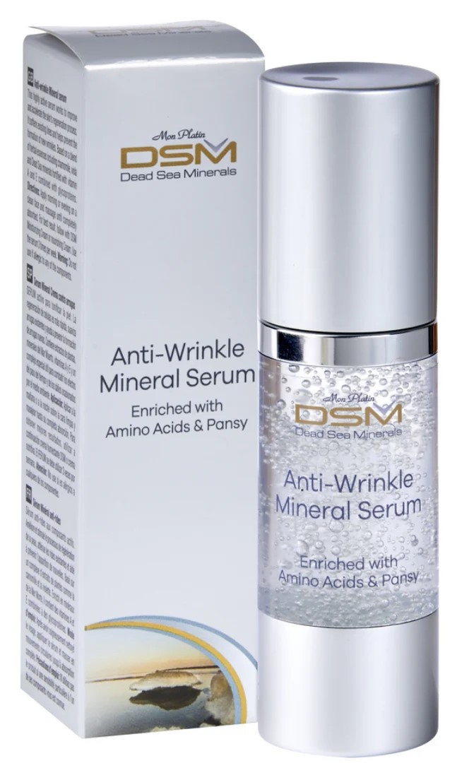 DSM 010 Anti-rynke Mineral Serum med Aminosyre og Fiol, 30 ml