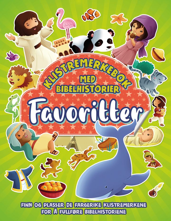 Favoritter, klistremerkebok med bibelhistorier