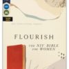 NIV - Bible for Women, Flourish, Leathersoft, Brown, Thumb Indexed, Comfort Print