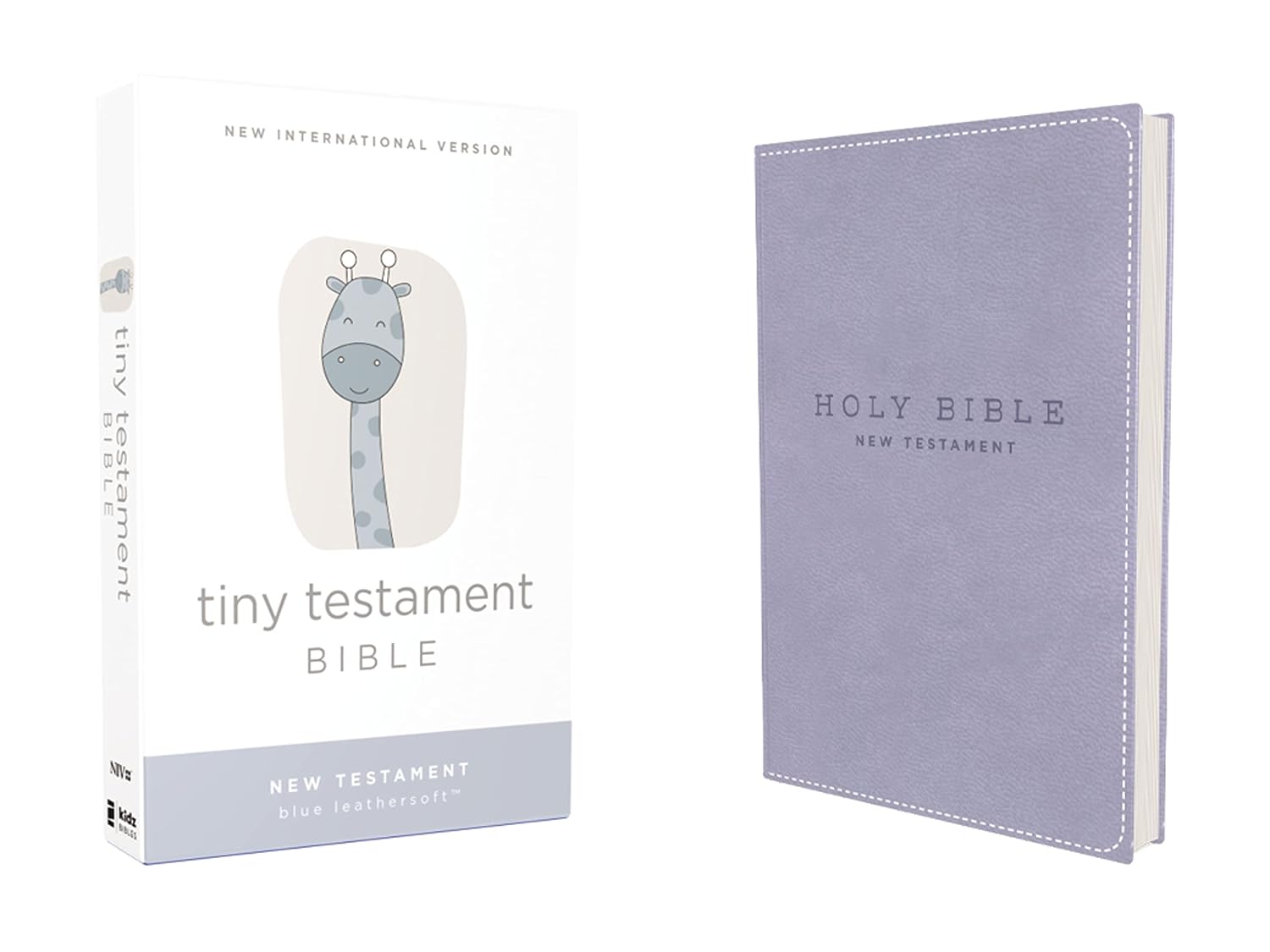 NIV - Tiny Testament Bible, New Testament, Leathersoft, Blue, Comfort Print