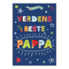 Gratulasjonskort, Beste pappa. Dobbelt kort m/konv, 11,5x16,5 cm (306778)