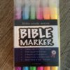 Bibelmarkør, Gel Highlighters, 6 stk (Marker 01)