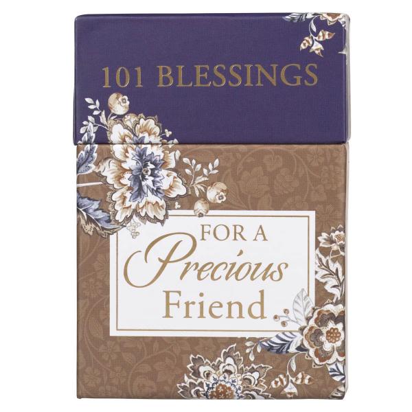 Blessing box, 101 Blessings for a precious friend (BX 157)
