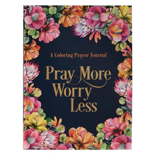 Fargebok og bønnebok. Pray more worry less (JLP 042)