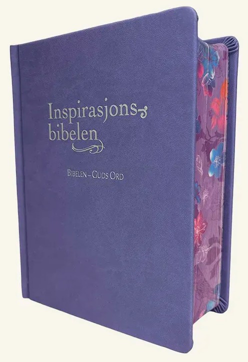 Inspirasjonsbibelen (R17). Stivbind. Lilla. Ny XL-utgave!