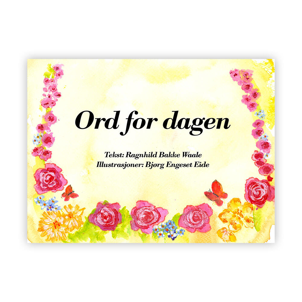 Bordkalender - Ord for dagen