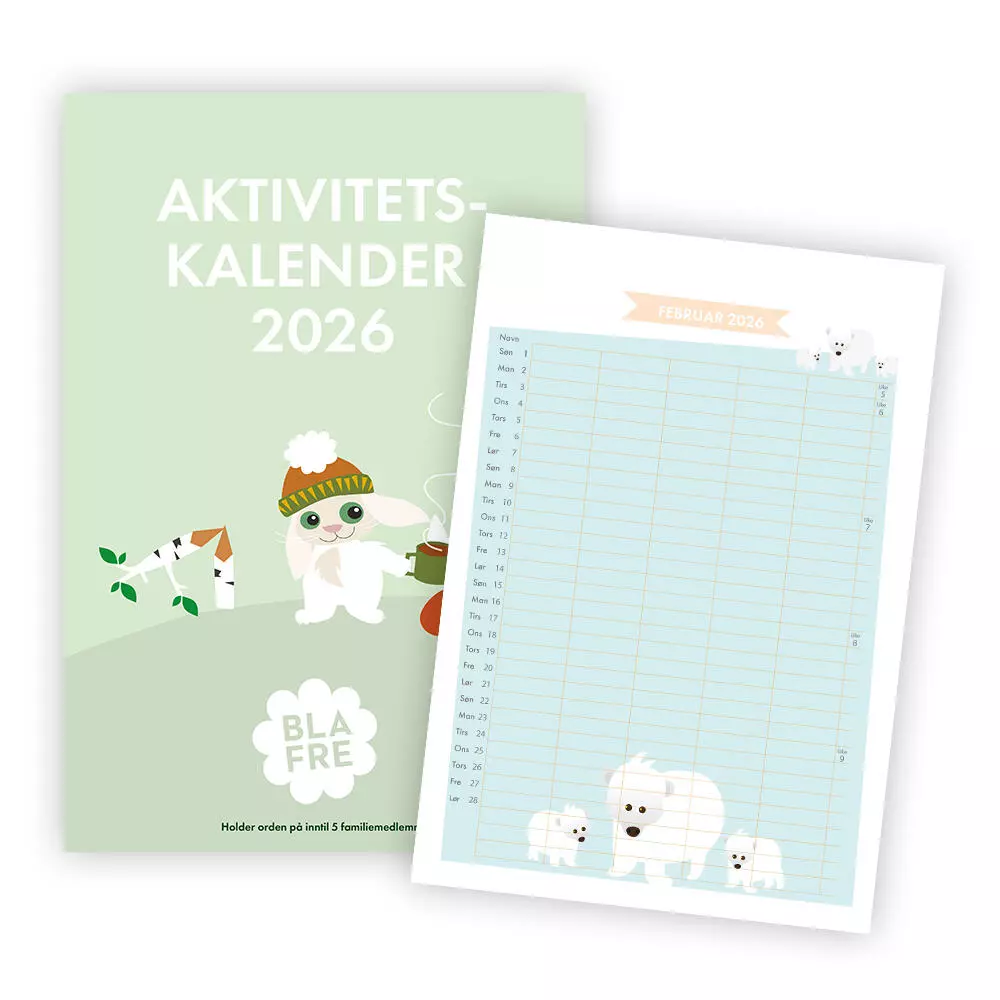 Blafre Aktivitetskalender 2026