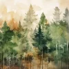 Servietter Lunsj, Ambiente, Skog (16,5x16,5 cm, 20 stk)