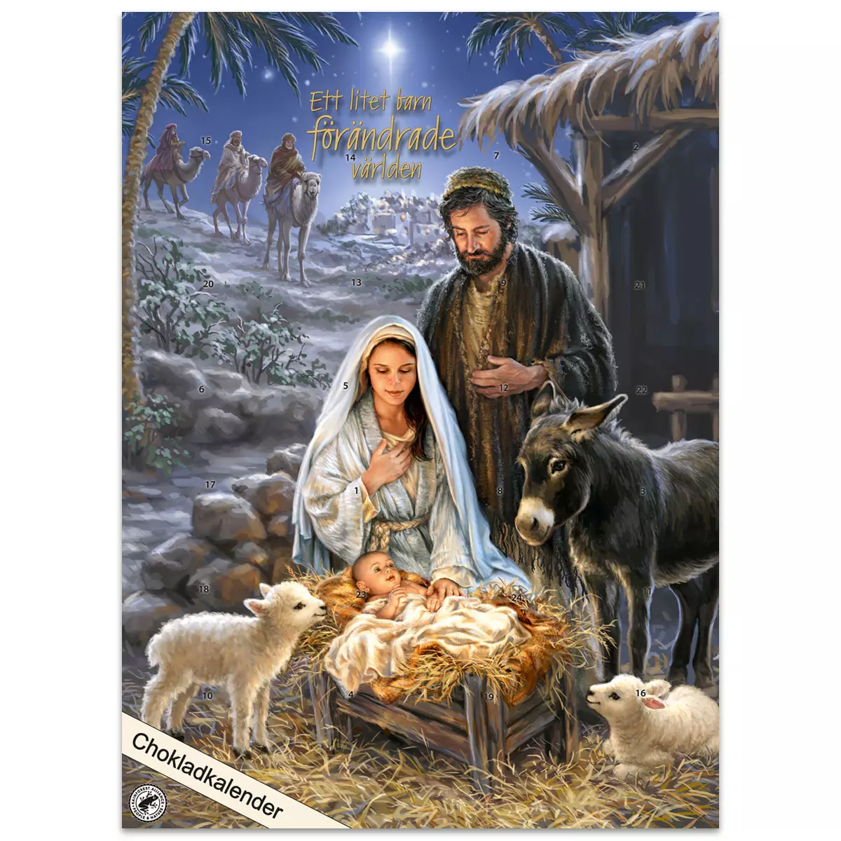 Adventskalender m/sjokolade (BP734)