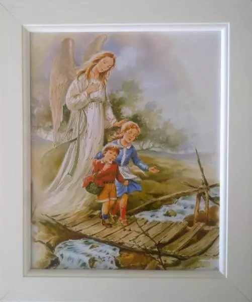 Bilde, Barna på broen 2, 20x25 cm (BS 014)