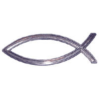 Bilemblem, Stor, sølv (DI103S)