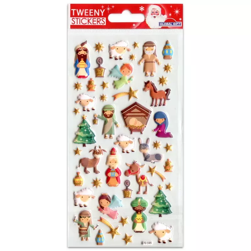 Klistermerker, Julekrybbe (GL270599)