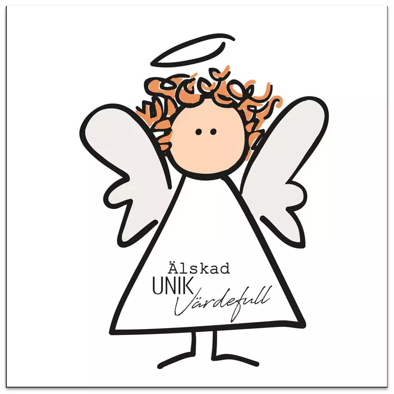 Servietter Lunsj, Engel, Bornelings (33x33 cm, 20 stk)