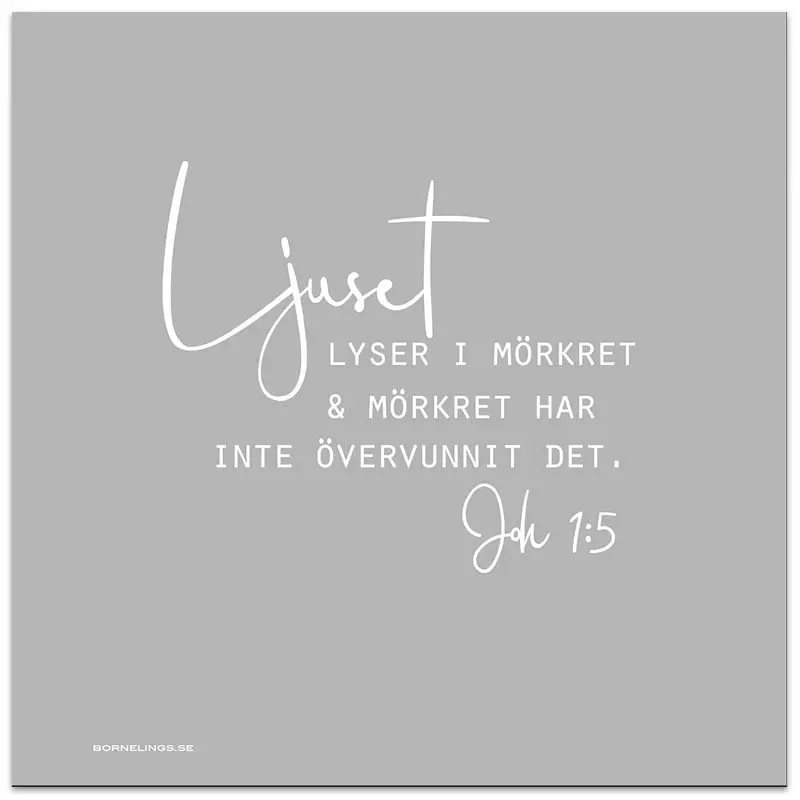 Servietter Lunsj, Lyset, Bornelings (33x33 cm, 20 stk)