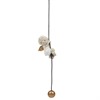 Engel, hengende m/gull-kule, 7,5 cm