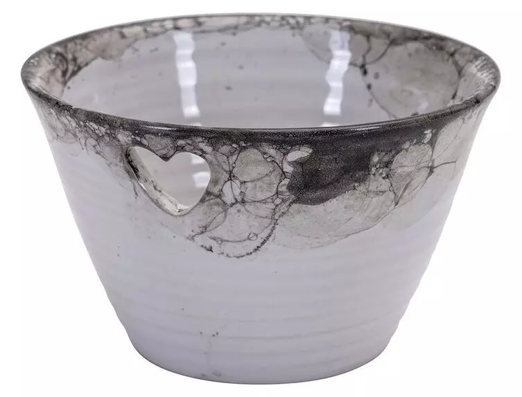 Skål m/Bobler, Ø 12, H 7cm