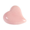 Bordpynt - Hjerte, porselen, rosa, 4,2x4,5x2 cm