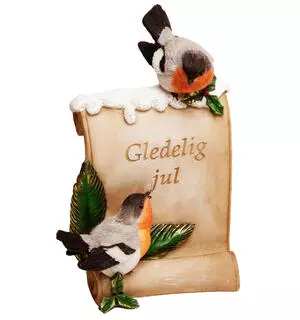 Dompapp, Gledelig Jul, 10,5x5x15,5cm