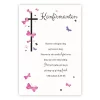 Til Konfirmanten, Herren velsigne deg. Dobbelt kort m/konv, 11,5x16,5 cm (303373)