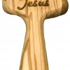 Gripekors oliventre, Jesus, Medium (9,6x4,6x1,7 cm)