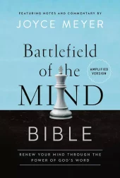 Battlefield of the Mind Bible: Renew Your Mind Through the Power of God's Word