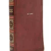 KJV - Thinline Bible, Giant Print, Leathersoft, Brown, Red Letter Edition, Comfort Print: Holy Bible