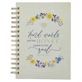 Notatbok, Kind words are like Honey (JLW 175)