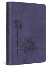 ESV - Compact Bible, Trutone, Lavender, Bloom Design