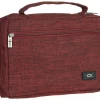 Bibeltrekk, Large, Cranberry Red, Canvas m/fisk (BBL 785)