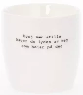 Krus, Trygve Skaug - hysj vær stille, hvit, 300 ml