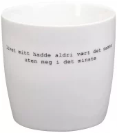 Krus, Trygve Skaug - Livet mitt, hvit, 300 ml