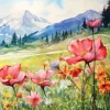 Servietter Lunsj, Ambiente, Blomstereng (16,5x16,5 cm, 20 stk)