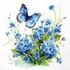 Servietter Lunsj, Ambiente, Forglem meg ei (16,5x16,5 cm, 20 stk)