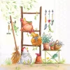 Servietter Lunsj, Ambiente, Lunsjpause (16,5x16,5 cm, 20 stk)