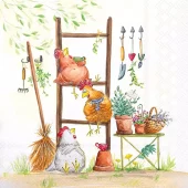 Servietter Lunsj, Ambiente, Lunsjpause (16,5x16,5 cm, 20 stk)