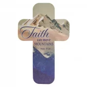 Bokmerke, Kors, Faith Can Move Mountains (BMC 127)