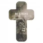 Bokmerke, Kors, Be strong and courageous (BMC 164)