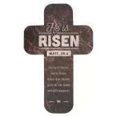 Bokmerke, Kors, He is risen (BMC 169)