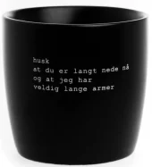 Krus, Trygve Skaug - Husk at du er langt nede (sort). UTGÅTT!