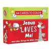 Fargeleggingskort, Jesus Loves Me (CBX 023)