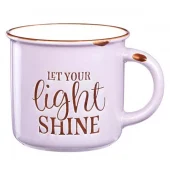 Krus, Lavender Camp Style, Let your light shine (MUG 569)