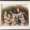 Bilde, Jesus og barna, 20x25 cm (BS 035)