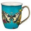 Krus, Teal butterfly, Hope, Isaiah 40:31 (MUG 1017)