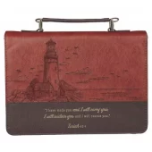 Bibeltrekk, Large, I Have Made You, Two-tone Brown Faux Leather (BBL 828)