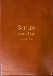 Bibelen Guds Ord (R17). Studieutgave. Brunt kunstskinn