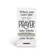 Borddekor, God hears your heart (SST 0042)